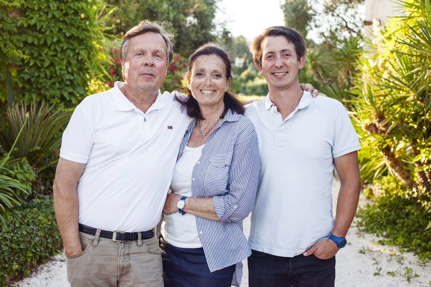 Claude, Brigitte et Olivier Deforges