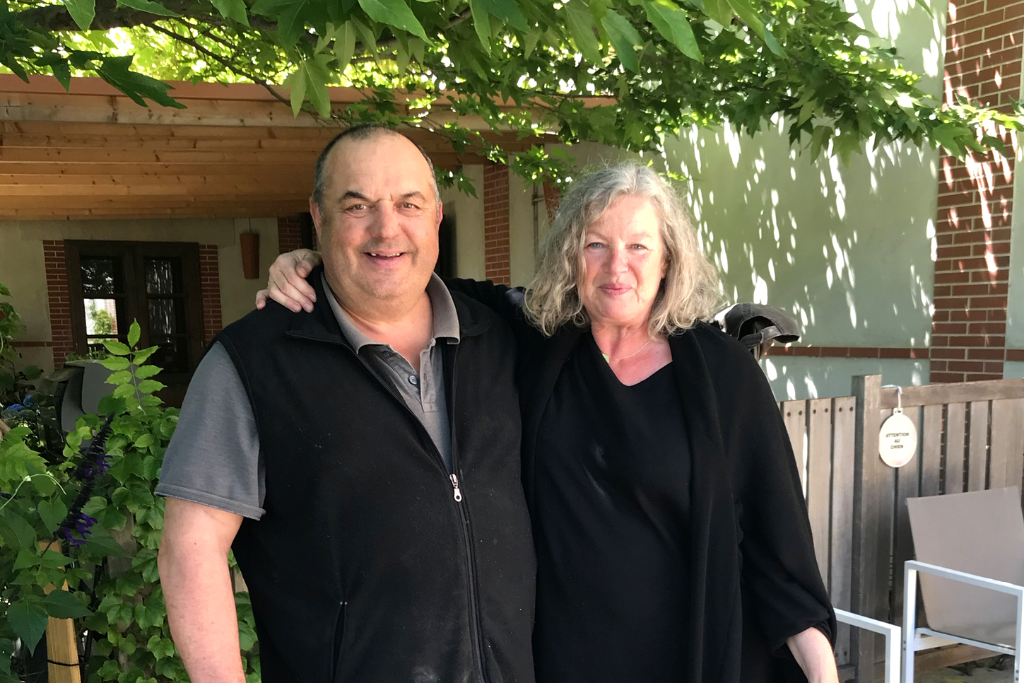 Gérard Gauby et Ghislaine Gauby